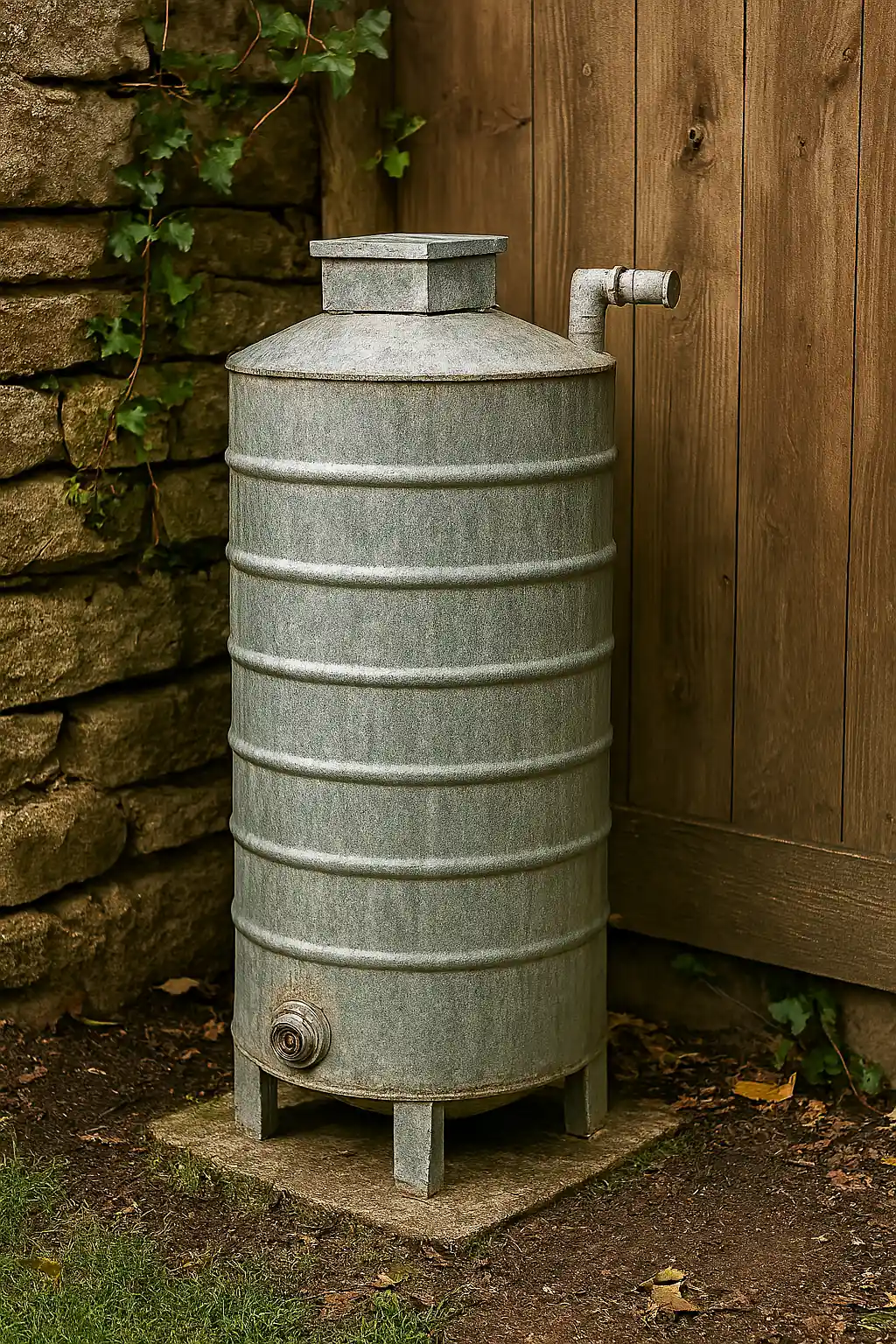 منبع گالوانیزه ایستاده