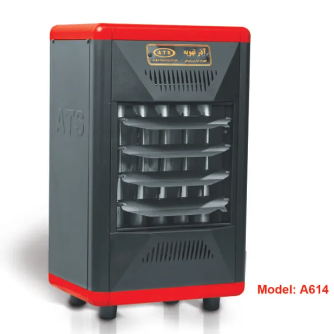 azartahvieh-a614-14000kcl هیتر گازی فن دار آذر تهویه مدل A614