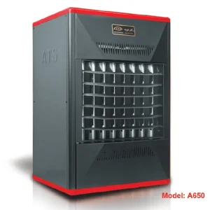 هیتر گازی فن دار آذر تهویه مدل A650 | دو ظرفیته