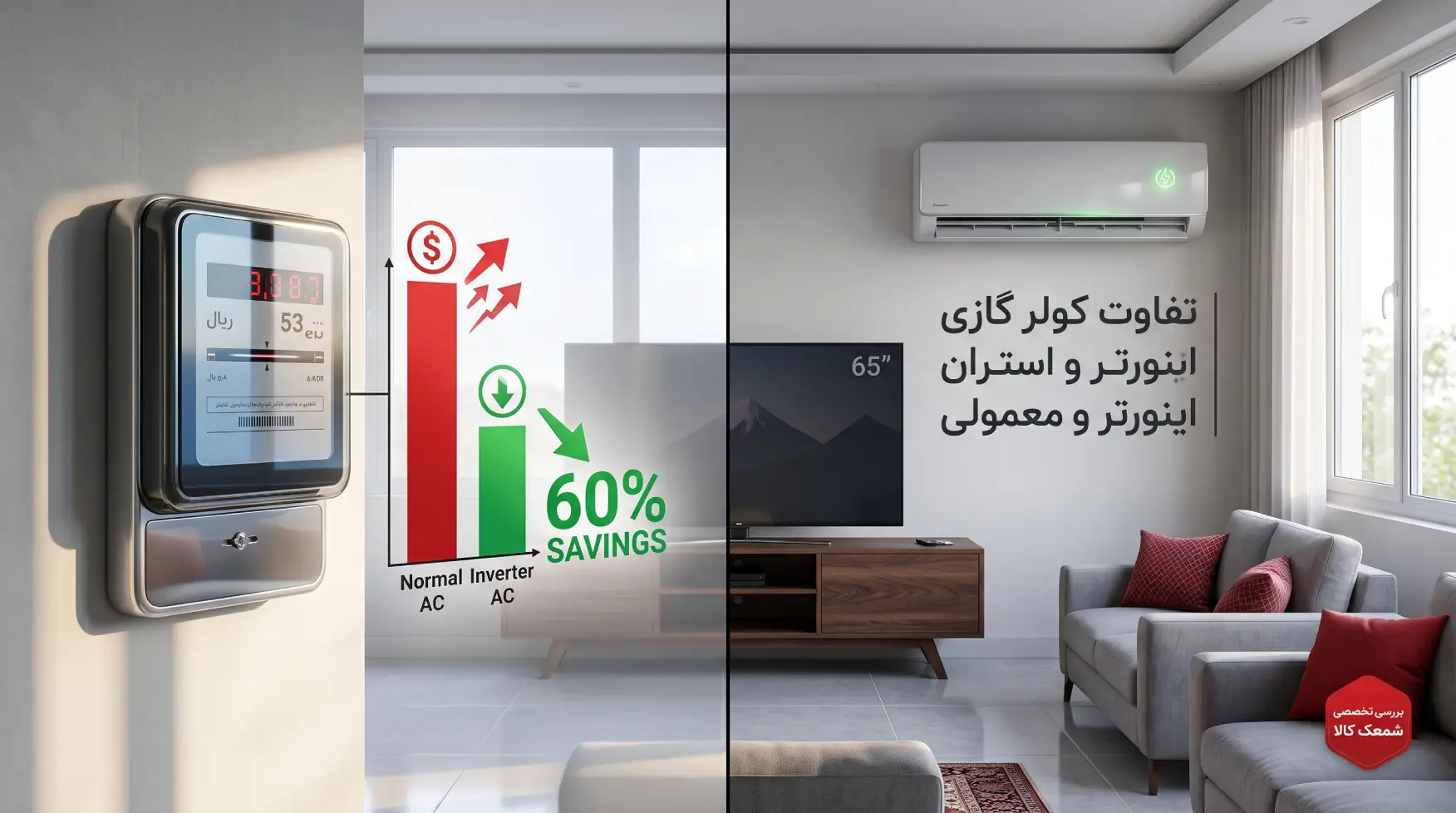 تفاوت کولر گازی اینورتر و معمولی؛ آیا تفاوت قیمت ارزش خرید دارد؟