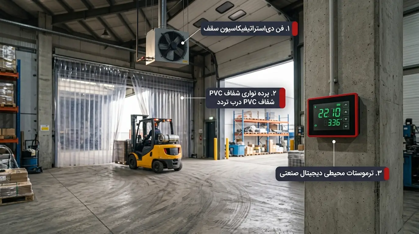 چگونه راندمان حرارتی کارگاه را ۳۰ درصد بالا ببریم بدون تعویض هیتر؟